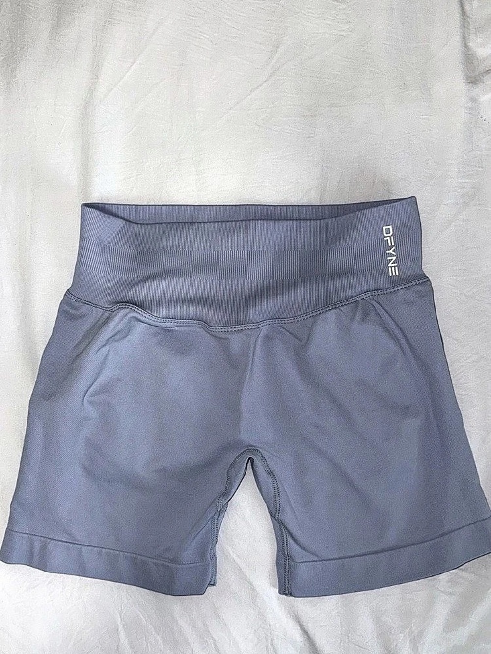 DFYNE Medium Impact Shorts 4.5” in Silver
